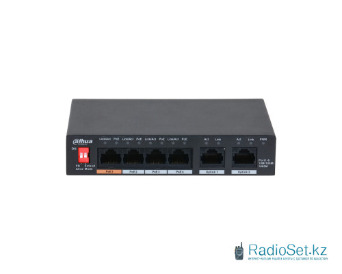 Коммутатор Dahua DH-PFS3006-4GT-60